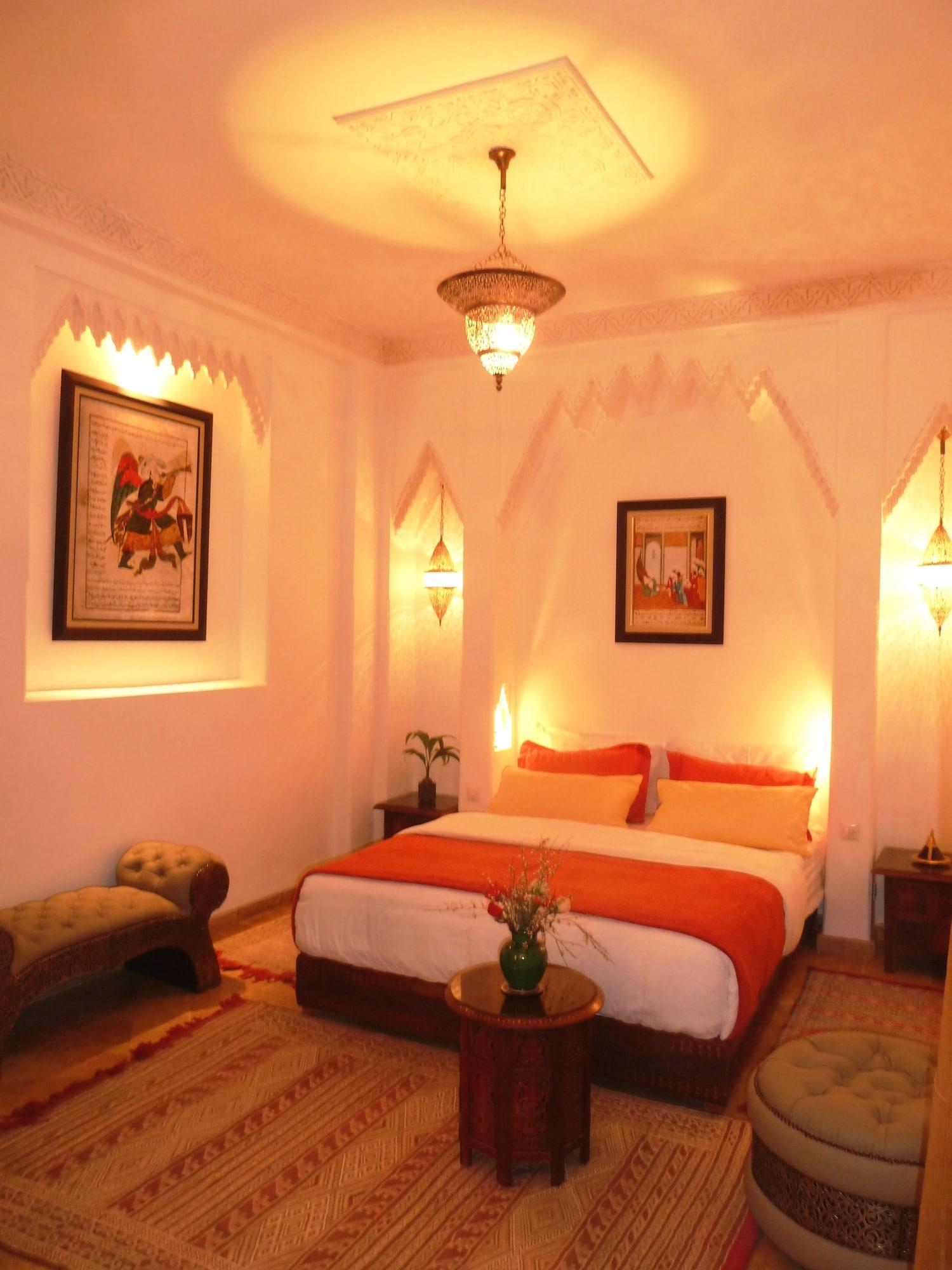 Riad Viva Marrákes Kültér fotó A bedroom at the hotel