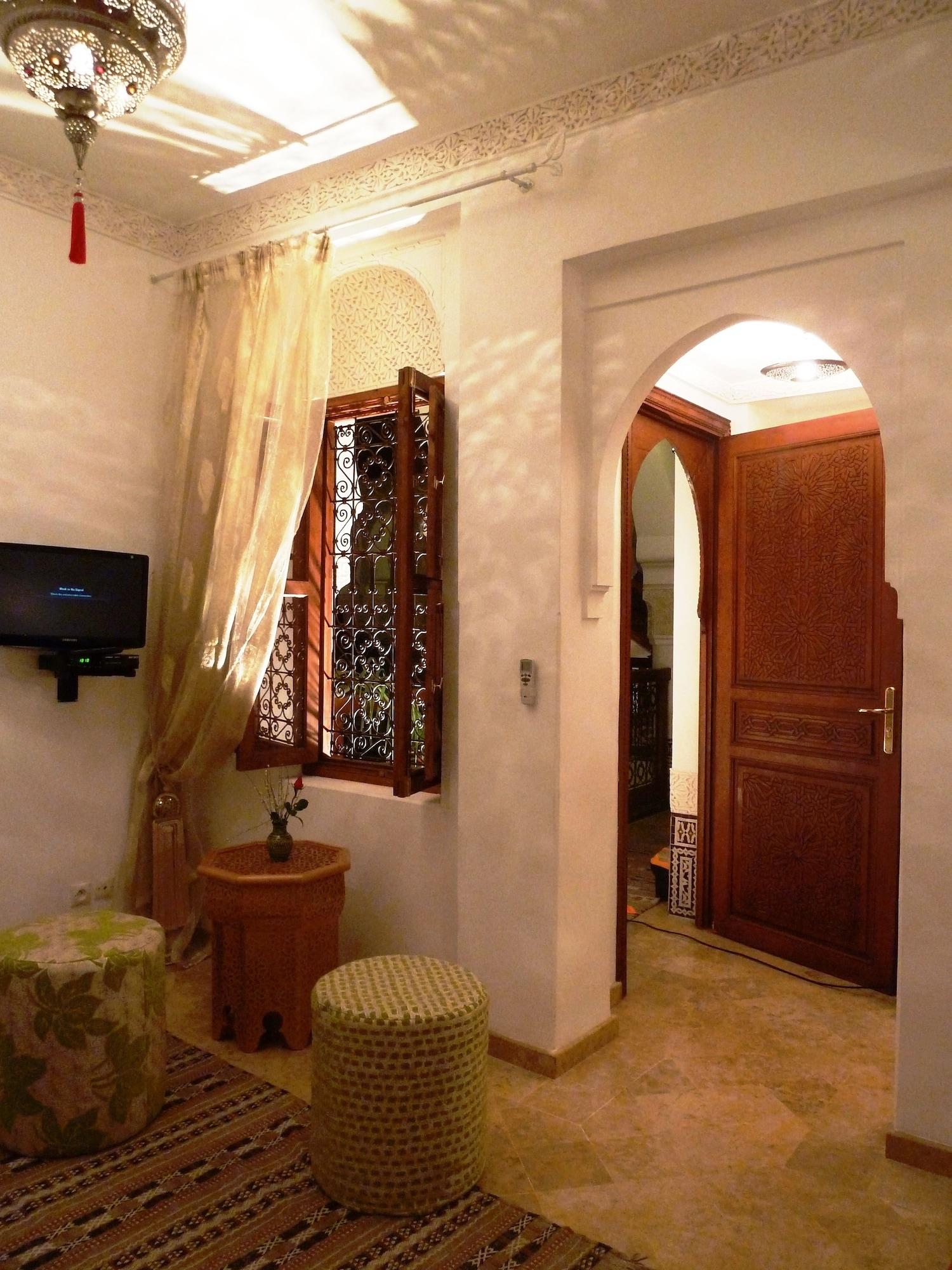 Riad Viva Marrákes Kültér fotó A room in the hotel