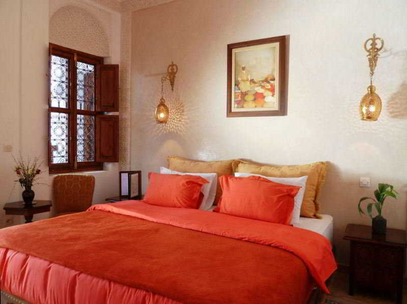 Riad Viva Marrákes Kültér fotó A bedroom in the Riad