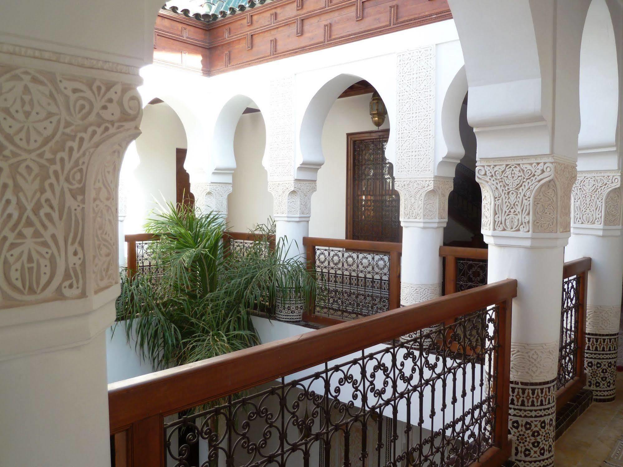 Riad Viva Marrákes Kültér fotó The courtyard of the Dar Si Said